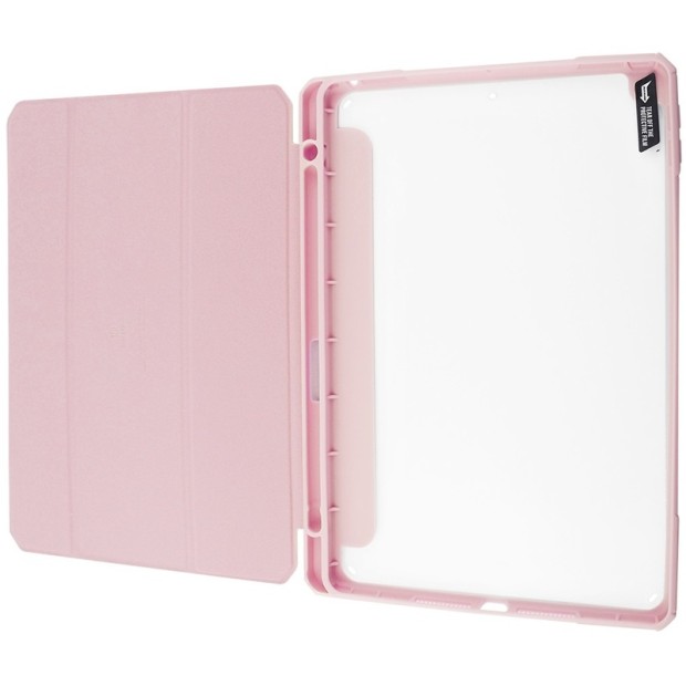 Case Dux Ducis Toby Series iPad Pro 11 (2024) (З тримачем для Apple Pencil) (Рожевий)