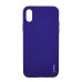 Силіконовий чохол iNavi Color для iPhone X / XS (фіолетовий) Силіконовий чохол iNavi Color для iPhone X / XS (фіолетовий)
