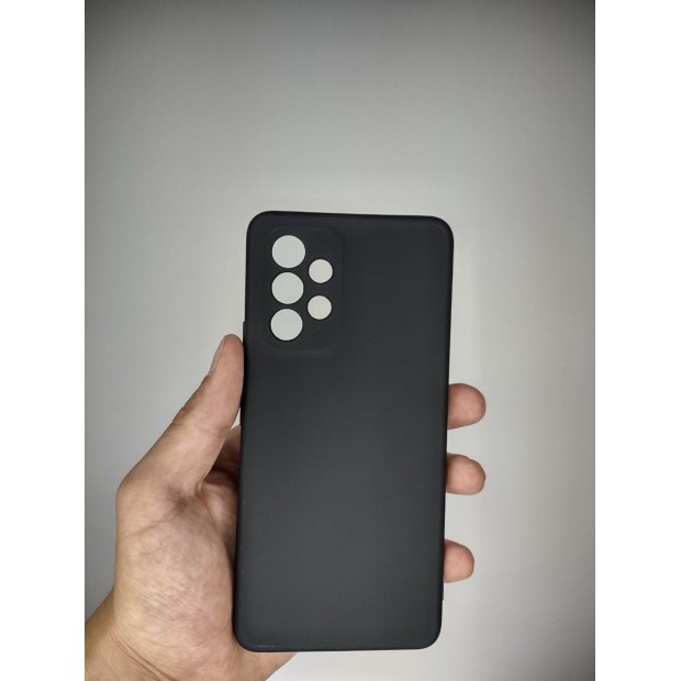 Силіконовий чохол Original Samsung Galaxy A53 (ShutCam) (Чорний)