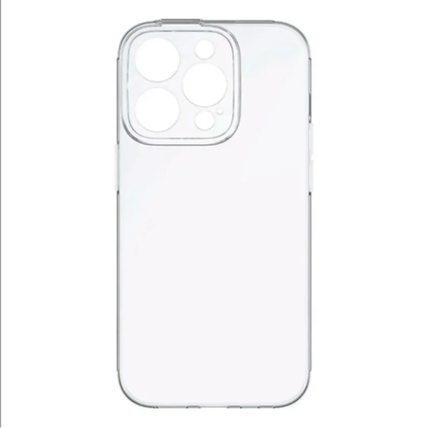 Силіконовий чохол Alabay для Apple iPhone 16 Pro (Прозорий)