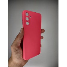 Силикон Original Samsung Galaxy A24 (ShutCam) (Фламинго)
