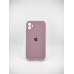 Силіконовий оригінальний квадратний чохол RoundCam для Apple iPhone 11 (01) Bilberry