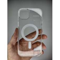 Чехол Clear Case with MagSafe Apple iPhone 15 Plus (Прозрачный) Чехол Clear Case with MagSafe Apple iPhone 15 Plus (Прозрачный)