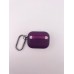 Чохол для навушників Full Silicone Case with Microfiber Apple AirPods Pro (72) Баклажан