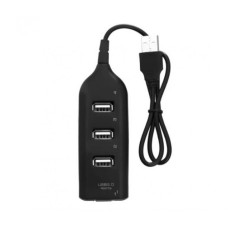 Переходник USB HUB Voltronic DNS-HUB4-OB (4 USB 2.0) (Уценка) (Категория 2)