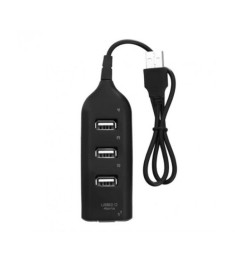 Перехідник USB HUB Voltronic DNS-HUB4-OB (4 USB 2.0) (Знижка) (Категорія 2)