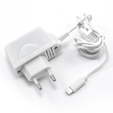 Power adapter for iPhone 4 V3  /  AWM LED (5V-2.1A) (White)