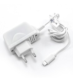 СЗУ-адаптер IPhone 4 V3 / AWM LED (5V-2.1A) (Белый)