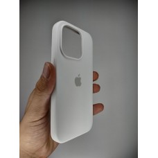 Силікон Original Round Case Apple iPhone 15 Pro (06) White