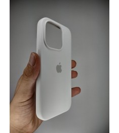 Силікон Original Round Case Apple iPhone 15 Pro (06) White