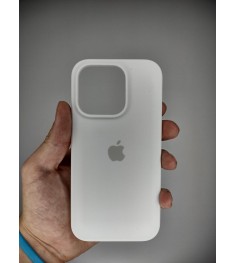 Силікон Original Round Case Apple iPhone 15 Pro (06) White