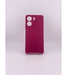 Силикон Original Xiaomi Redmi 13C / Poco C65 / Poco M6 (ShutCam) (Вишнёвый)