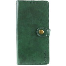 Чохол-книжка Leather Book Gallant для Xiaomi Redmi Note 13 Pro 4G (Зелений)