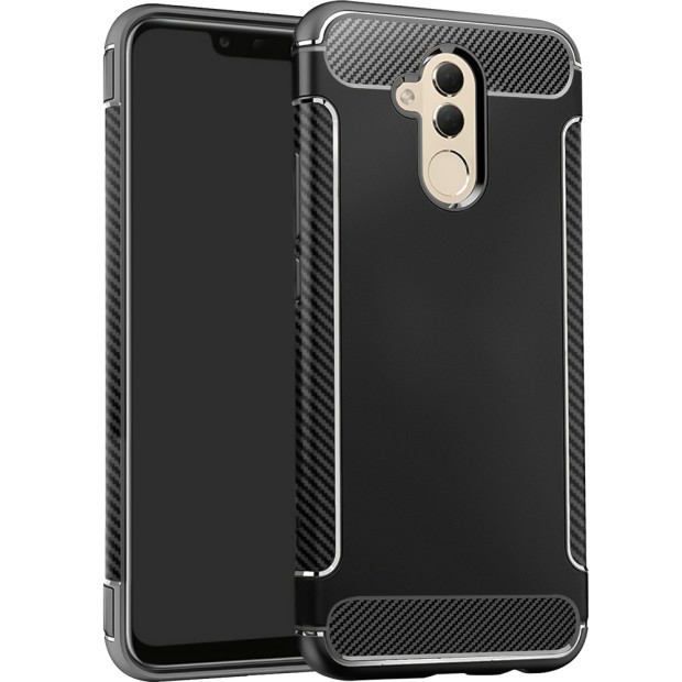 Силікон Soft Carbon Huawei Mate 20 Lite (Чорний)