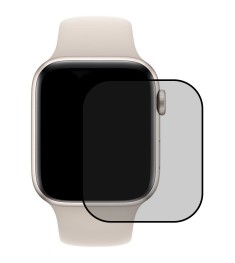 Захисне скло 5D Matte Ceramic для Apple Watch 44mm Чорне