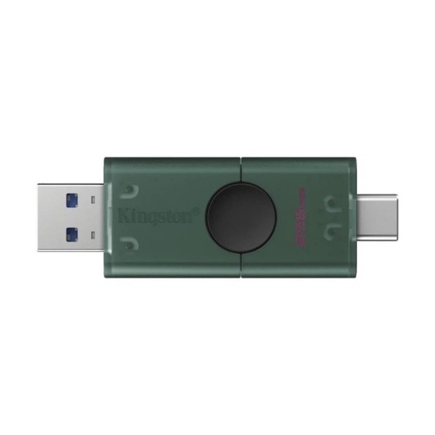 USB 3.2 флеш-накопичувач Kingston DataTraveler Duo 256Gb DTDEG2 (USB 3.2  /  Type-C)