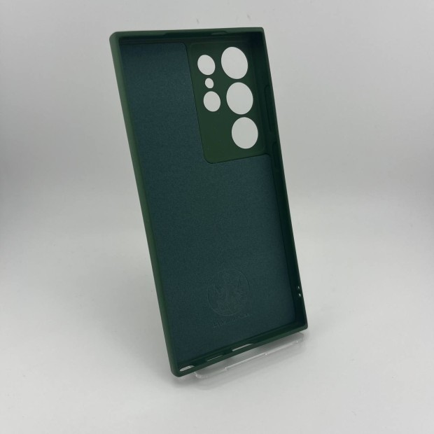 Силикон Original Samsung Galaxy S24 Ultra (ShutCam) (Тёмно-зелёный)