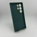 Силикон Original Samsung Galaxy S24 Ultra (ShutCam) (Тёмно-зелёный)