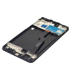Дисплей для Samsung A105 Galaxy A10 (2019) з чорним тачскрином та корпусною рамк..
