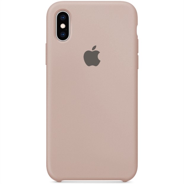 Силіконовий оригінальний чохол Apple для iPhone XS Max (33) Pebble