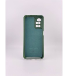 Силіконовий чохол Original Xiaomi Redmi 10 (ShutCam) (темно-зелений)