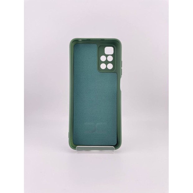 Силіконовий чохол Original Xiaomi Redmi 10 (ShutCam) (темно-зелений)