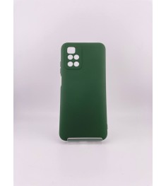 Силіконовий чохол Original Xiaomi Redmi 10 (ShutCam) (темно-зелений)