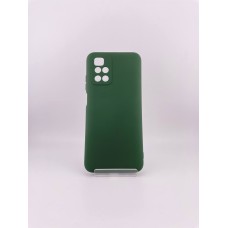 Силикон Original Xiaomi Redmi 10 (ShutCam) (Тёмно-зелёный)
