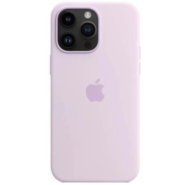 Силикон Original Round Case Apple iPhone 15 Pro Max (71) Light Glycine