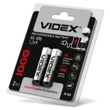 Аккумуляторная батарейка Videx 1000mAh HR6 / AA (2шт), Харьков, Киев, Украинга
