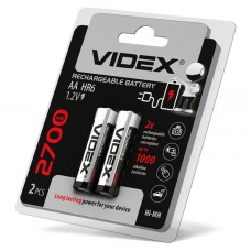 Аккумуляторная батарейка Videx 1000mAh HR6 / AA (2шт)