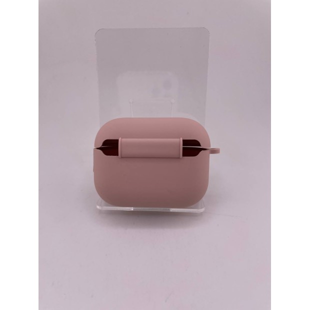 Чохол для навушників Full Silicone Case with Microfiber Apple AirPods Pro 3 (08) Рожевий пісок Чохол для навушників Full Silicone Case with Microfiber Apple AirPods Pro 3 (08) Рожевий пісок