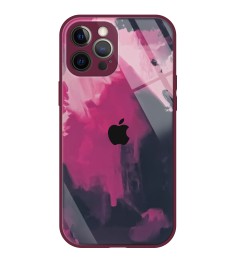 Силикон Bright Colors Case Apple iPhone 12 Pro Max (Burgundy)