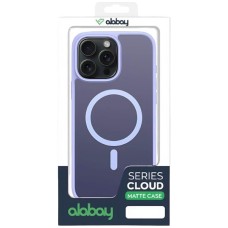 Силіконовий чохол Alabay Cloud Matte для Apple iPhone 14 Pro (світло-фіолетовий)