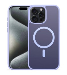 Силіконовий чохол Alabay Cloud Matte для Apple iPhone 14 Pro (світло-фіолетовий)..