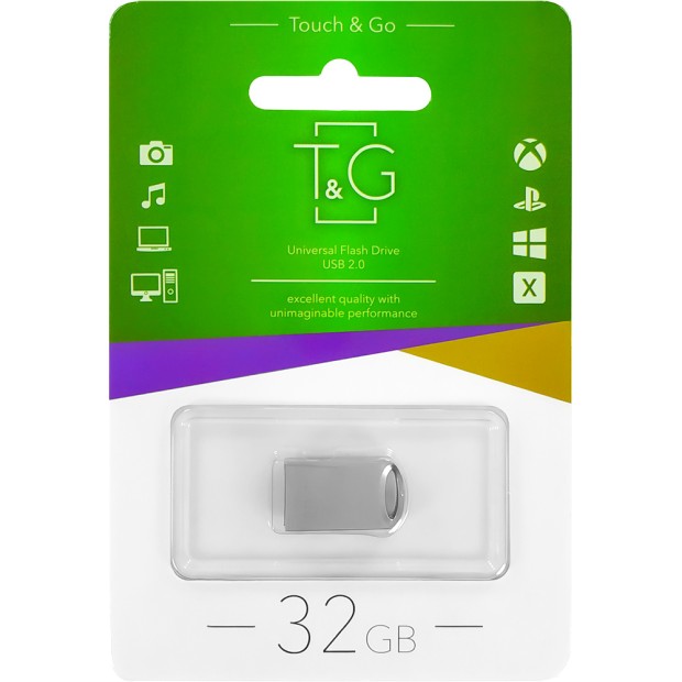 USB флеш-накопитель Touch & Go 105 Metal Series 32Gb (Короткая)