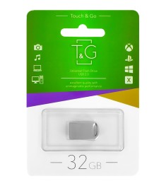 USB флеш-накопичувач Touch & Go 105 Metal Series 32Gb (Короткий)