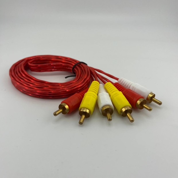 Кабель Rivex 3RCA - 3RCA (3 тюльпани) 1,5 м