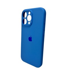 Силикон Original RoundCam Case Apple iPhone 16 Pro Max (12) Royal Blue
