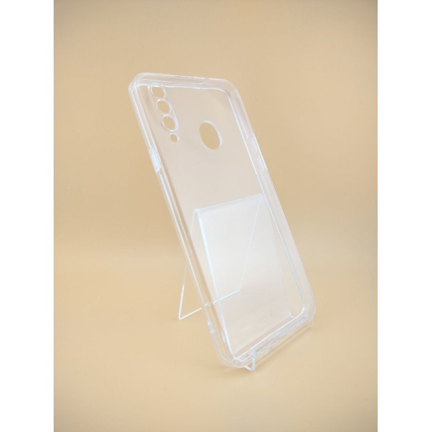 Силікон WS Samsung Galaxy A20s (ShutCam) (Прозорий)