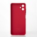 Силикон Original Samsung Galaxy A06 (ShutCam) (Красный)