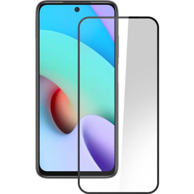 Захисне скло 5D Standard для Xiaomi Redmi Note 10  /  Note 10S  /  Note 11  /  Note 11S  /  Note 12S Чорне