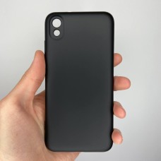 Силіконовий Original 360 чохол для Xiaomi Redmi 7A (ShutCam) (Чорний)