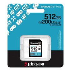 Карта памяти Kingston Canvas Go! Plus SDXC 512GB (Class 10) (A2) (SDCG4)