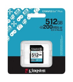 Карта пам'яті Kingston Canvas Go! Plus SDXC 512GB (Class 10) (A2) (SDCG4)