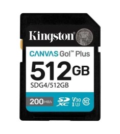 Карта пам'яті Kingston Canvas Go! Plus SDXC 512GB (Class 10) (A2) (SDCG4)
