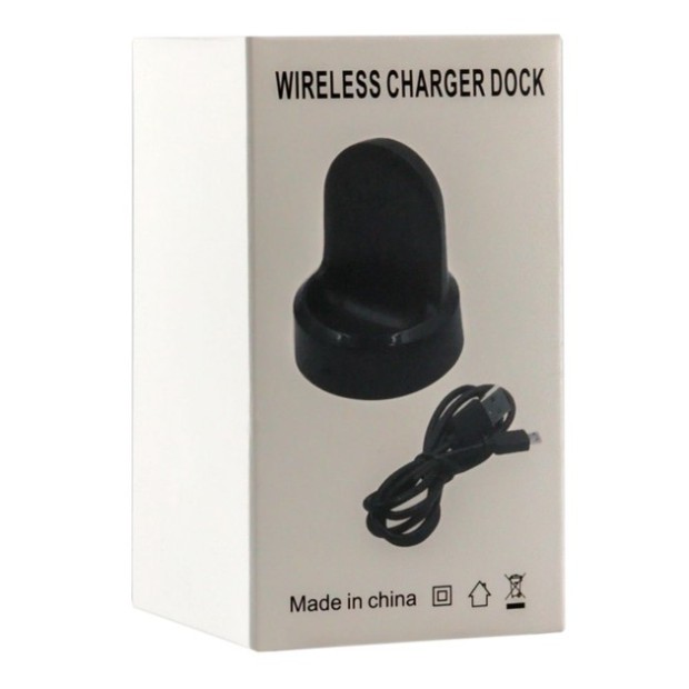 Беспроводное зарядное устройство Watches Gear S2 / S3 / S4 (Чёрный)