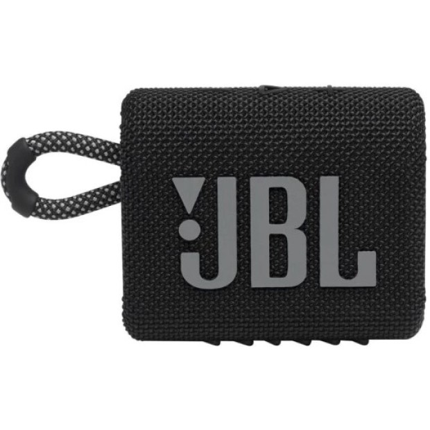 Портативна акустика JBL GO 3 (Чорна) JBLGO3BLK K