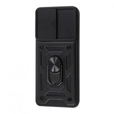 Чохол-бронь Ring Serge Armor Case для Xiaomi Redmi Note 14 5G (ShutCam) (Чорний)