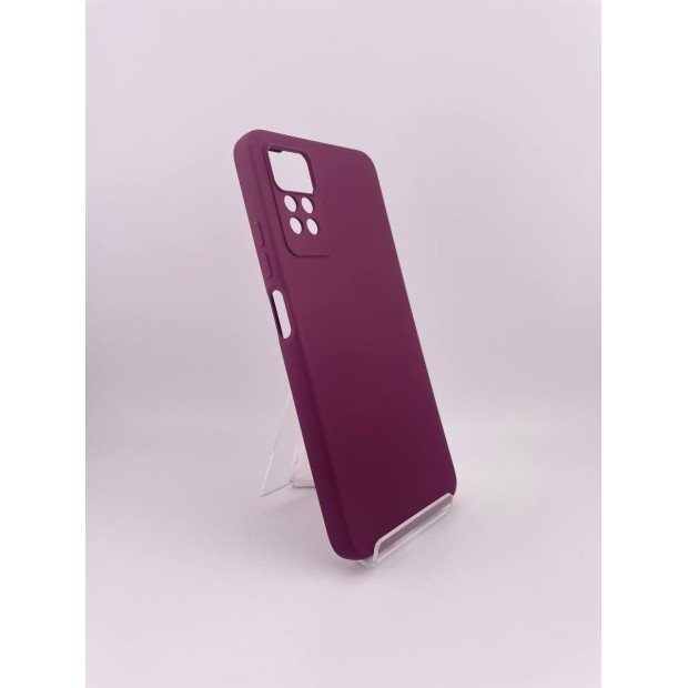 Силікон оригінальний Xiaomi Redmi Note 12 Pro 4G (ShutCam) (Бордовий)